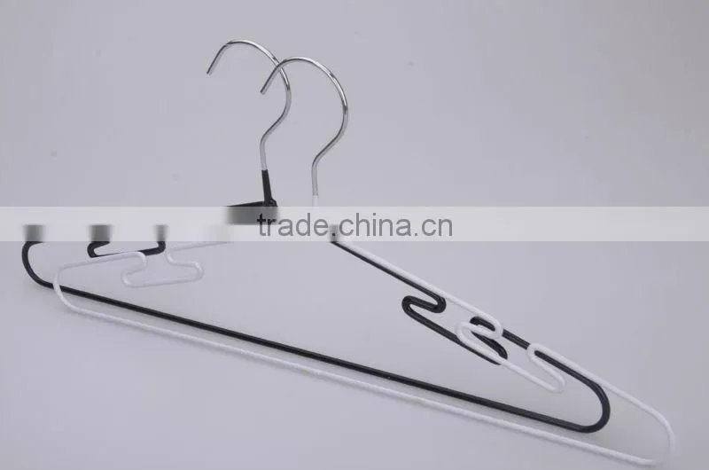 LEC-M005 Beautiful Design White Metal Hangers