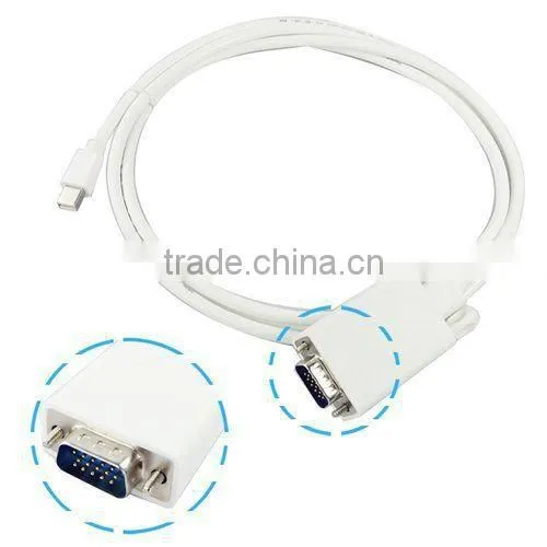 1.8M Mini DisplayPort DP to VGA Male Adapter Cable for MacBook Air Pro 6FT