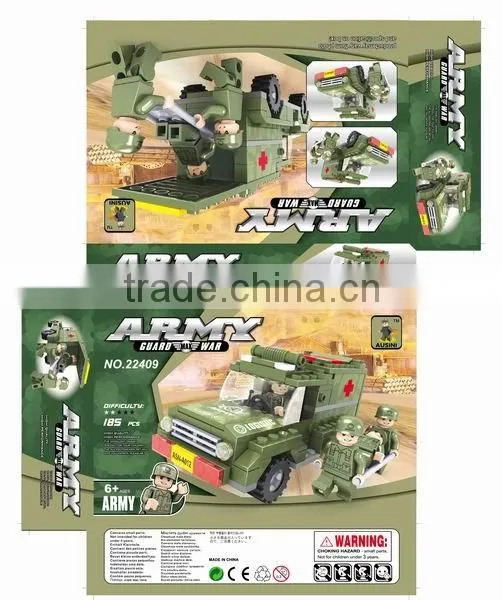 Kids favorite military series medical jeep magic bricks toy