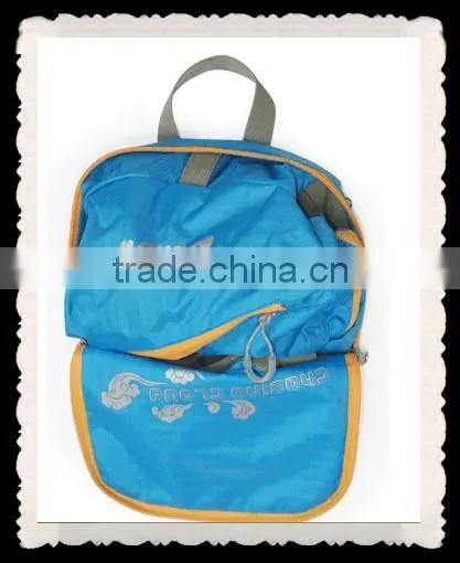 Fashion outdoor travelling camping foldable backpack
