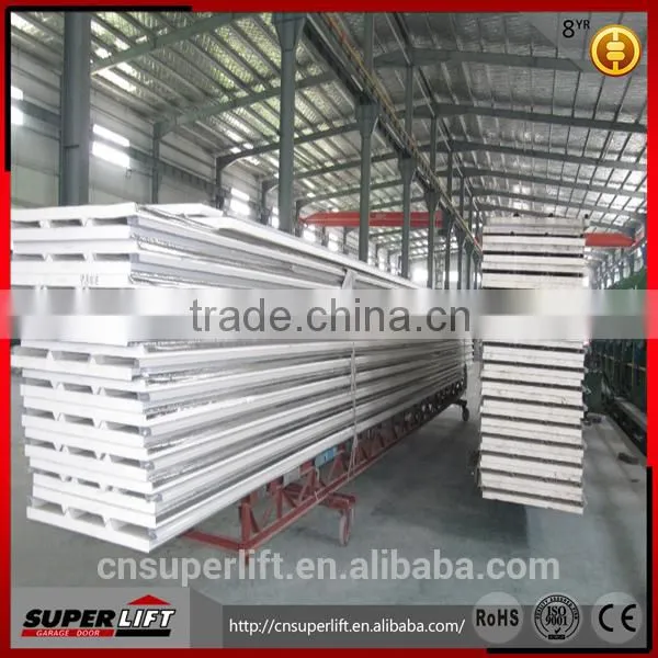 small weight insulated Polyurethane sandwich roof panel