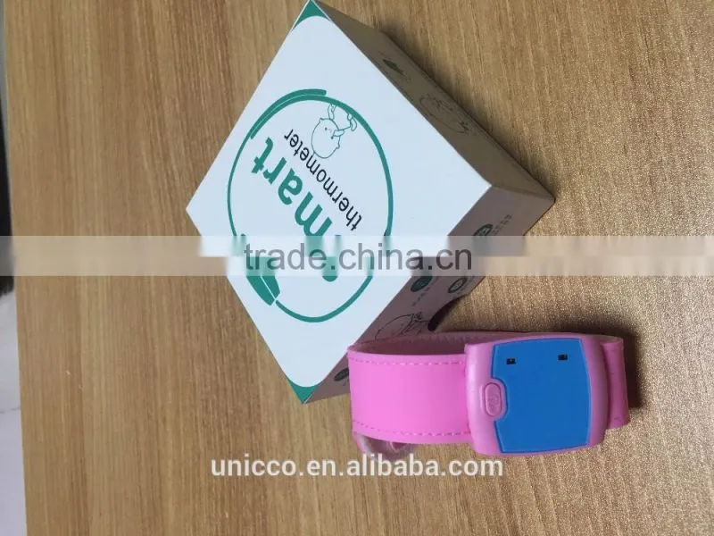 24h monitor smart baby thermometer baby high temperature alarm