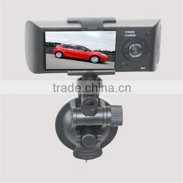 2.7inch TFT Screen Dual Lens Gsensor HD Car Camera