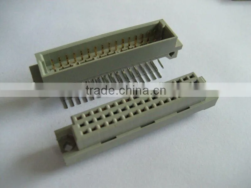 DIN connector 41612 96pin 64pin 48pin three row Connector Euro Connector female header