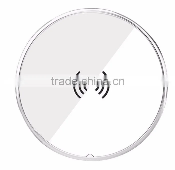 On-board wireless charger Mobile wireless charger stents QI 360 rotary logo emitter wholesale