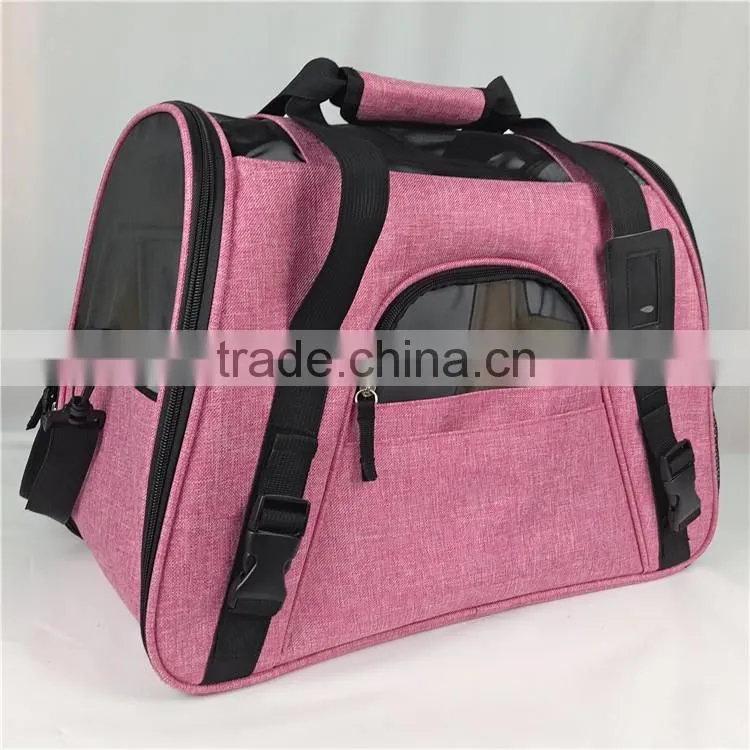 Well designed dog cage Foldable Pet Carrier shoulder bag
