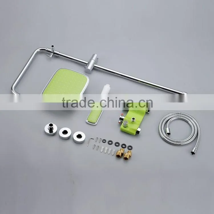 Popular shower panel with shower set,rainfall shower head set,rain shower sets