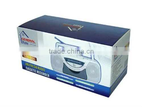 High quality paper material packaging color box