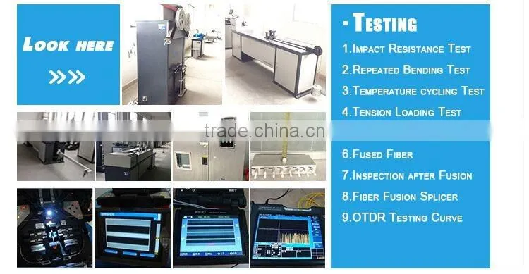 GYFTY 4,6,8,10,144cores Stranded Telecommunications Fiber Optic Cables