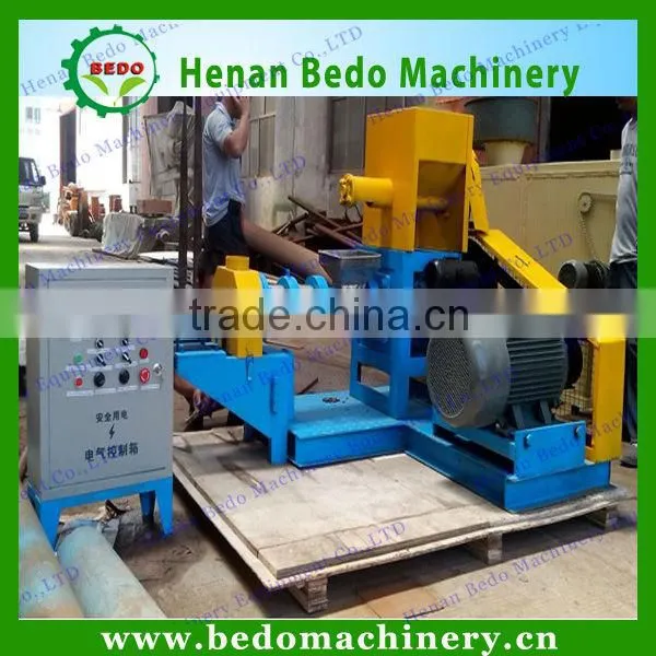 good quality low price fish pellet processing machine /floating fish pellets making machine with CE