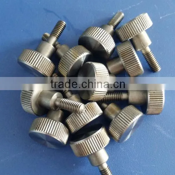 oem high quality brass knurled head screw made in china