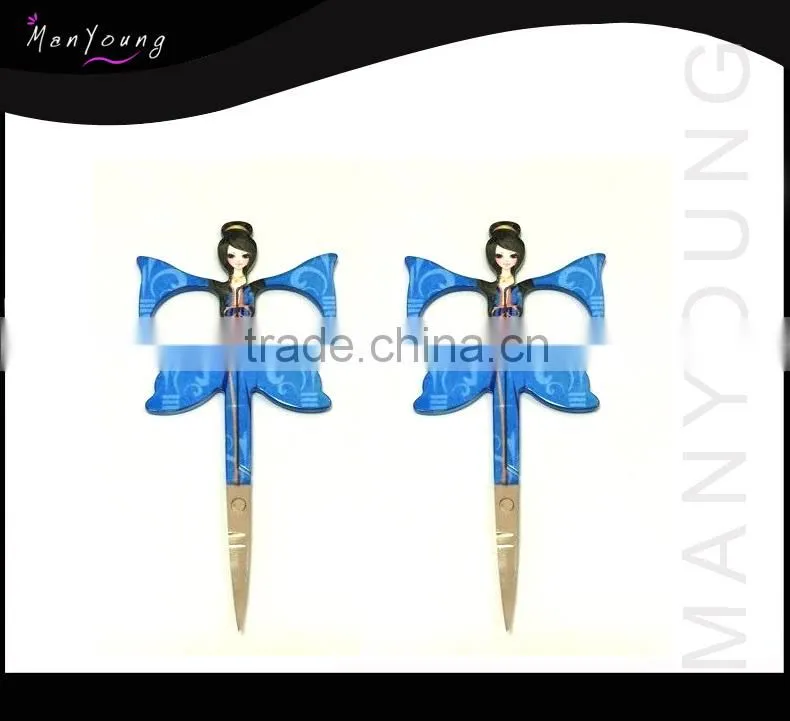 Manicure scissor/finger nail scissors/ safety baby nail scissors