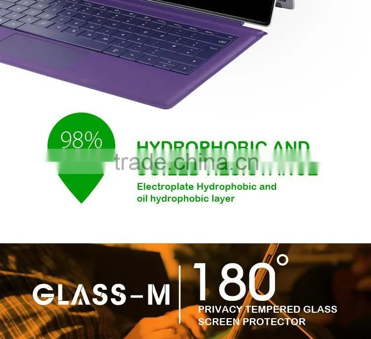 Perfect Fit Anti-spy Screen Protector for Computer Surface Pro 4