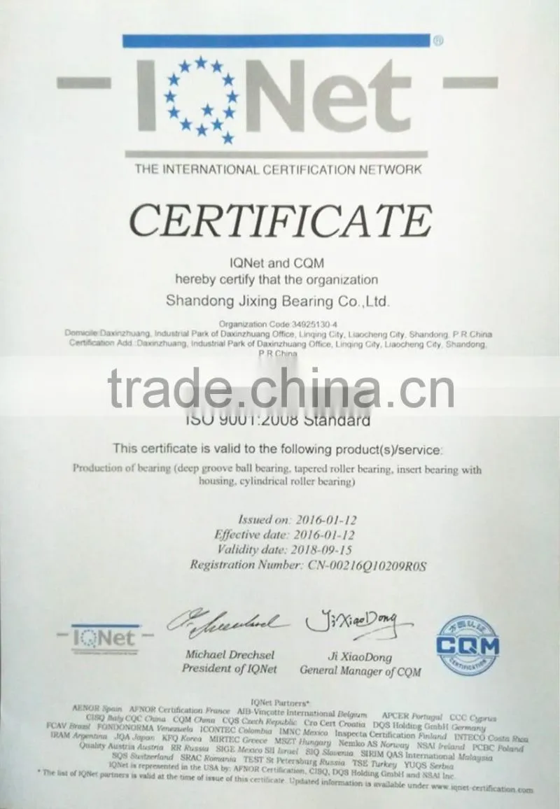High Precision Tapered Roller Bearing 32210 for worm reducer.
