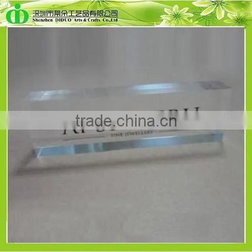 DDB-0150 Trade Assurance Lucite Logo Block