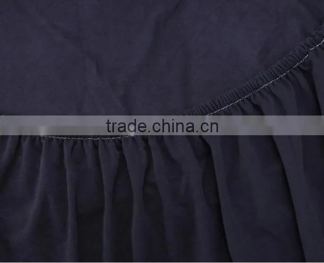 wholesale quality four season elastc fabric protective sofa cover navy blue006