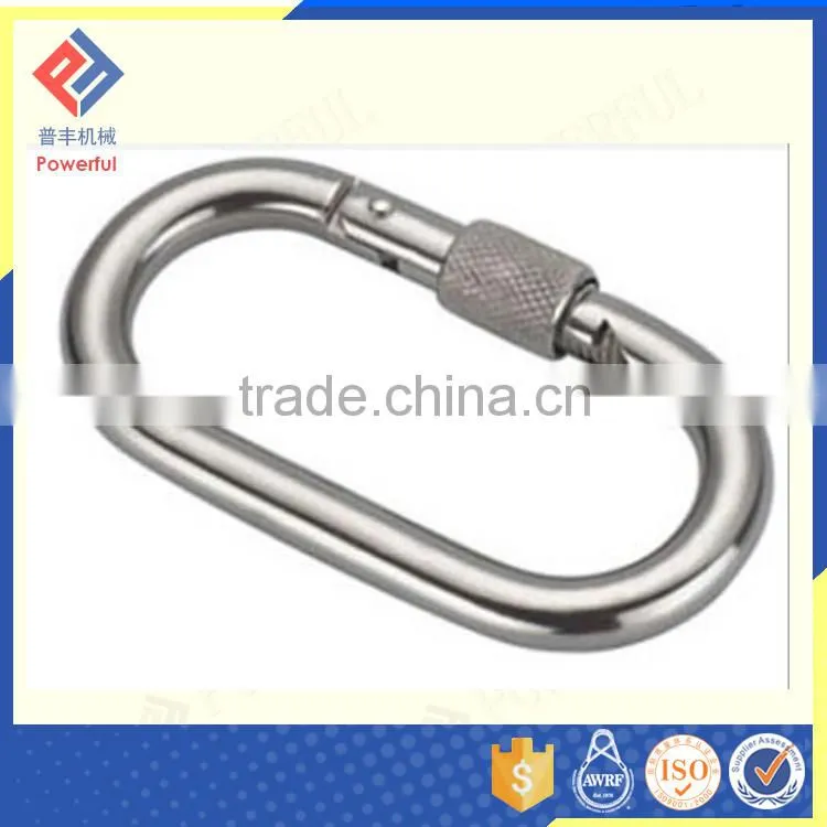 Superior Quality Standard DIN5299 Solid Brass Carabiner Clip with Screw