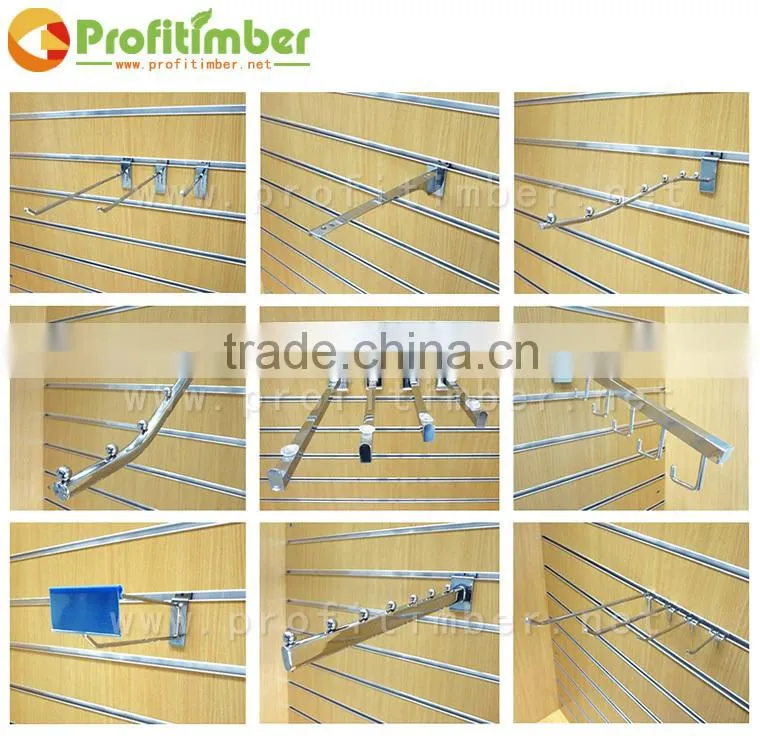 Profitimber Metal Aluminum Slat Wall Hooks