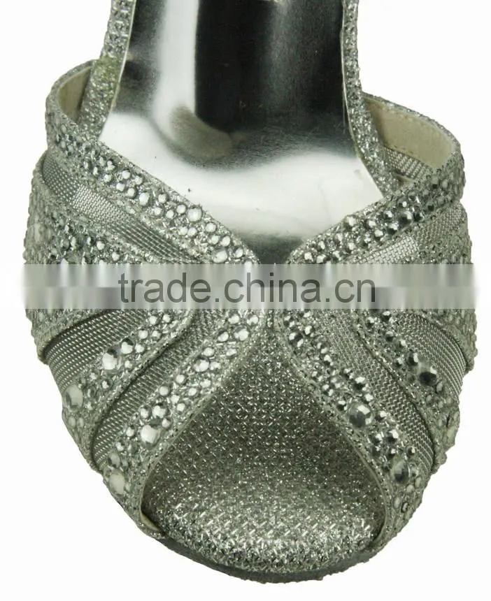 Order Free Sample Shoes , Beautiful Ladies Shoes Rhinestone , Bridal Wedding Shoes
