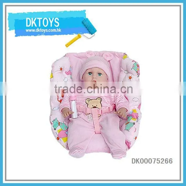 Fashion Cute 18 Inch Mini Reborn Crying Baby Doll