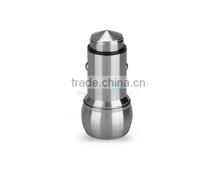 5V 2.4A multiple mobile phone usb car charger with CE&Rohs certificated