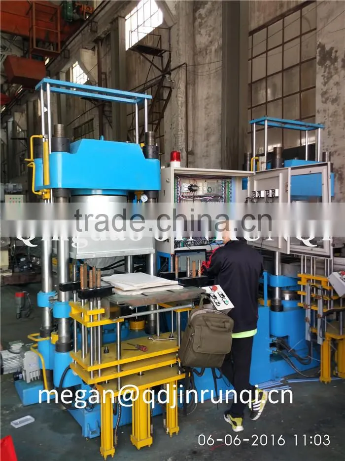 Vacuum compression moulding machine full automatic PLC