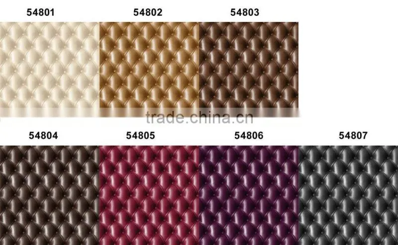 Wallpapers Type and modern washable viny flowel wallpaper