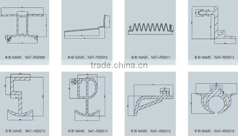 Thermoplastic Elastomer profile