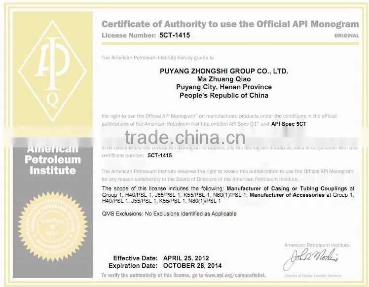 API standard oil field well drilling petal basket cement basket with factory low price