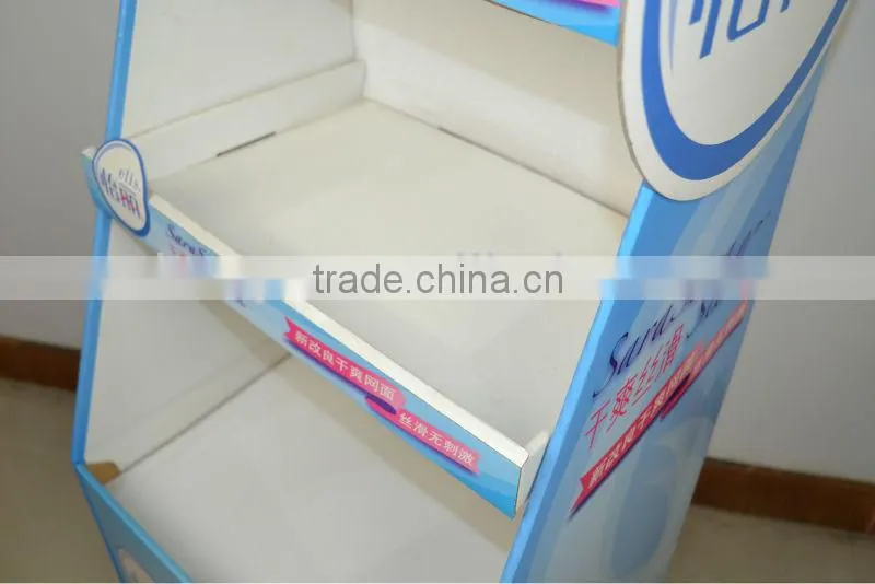 AEP advertisement floor display stand for Brand elis