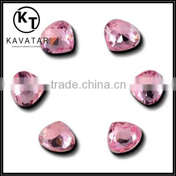 Best Price ! Bling bling waterdrop glass rhinestones for garment accessories