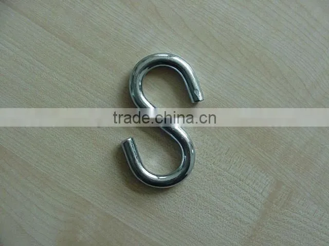 Best Surface Treated Stainless Steel S-Hook 5/16"