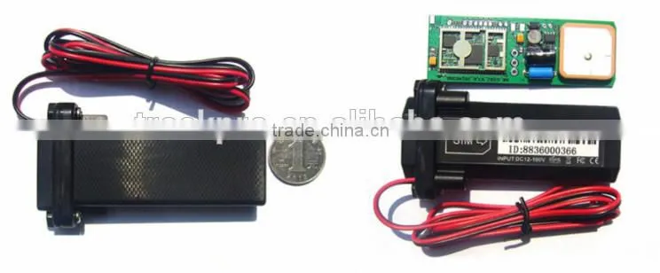small size gps tracking device with free web based server/ tracking software