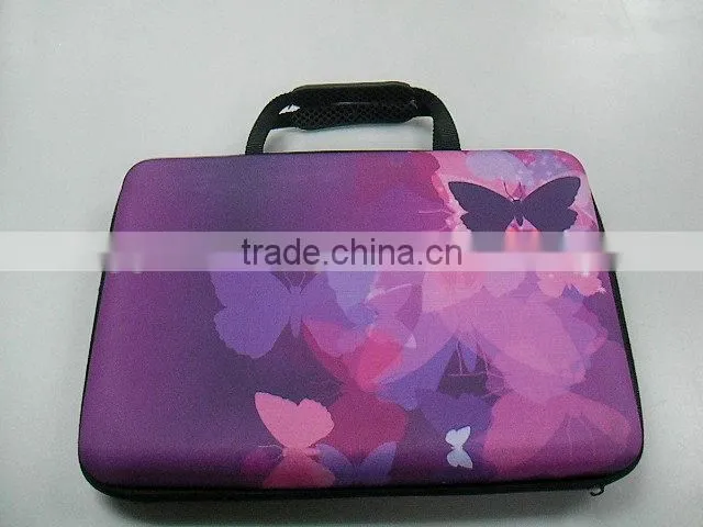 Good protection fashion Hard cover eva laptop handbag for travelling