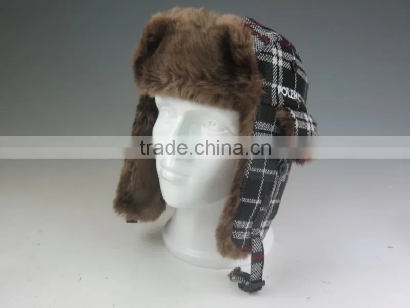 Winter Mountain Warm Hat with Ear Flap