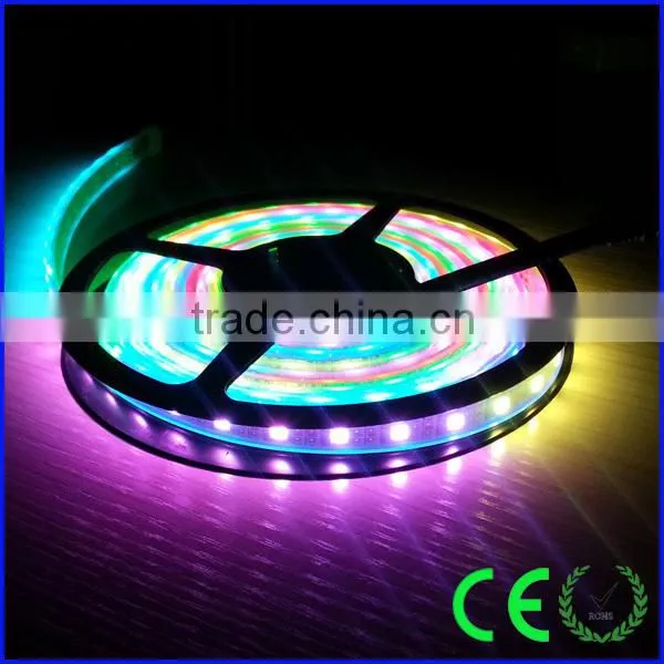 60ic/m 60leds/m digital waterproof flexible silicon glue led strip
