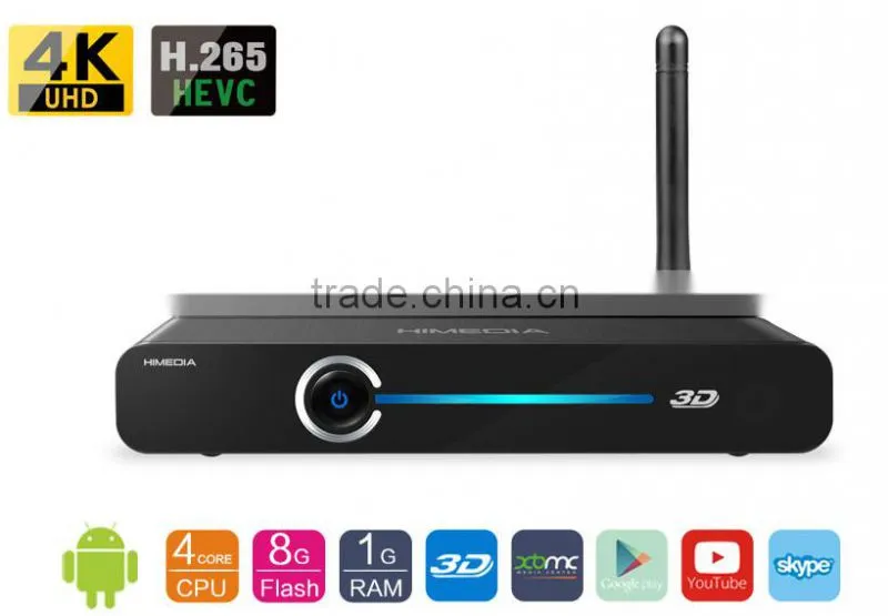 HiMedia Amlogic S912 octa core ott tv box android tv box with 2GB RAM 16GB EMMC
