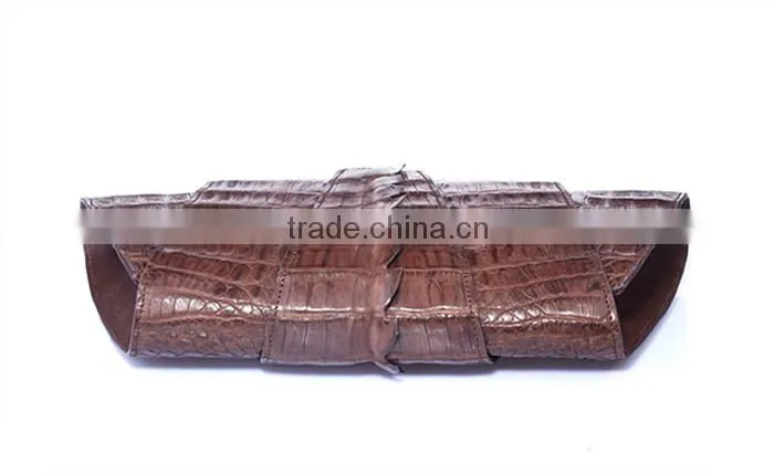 genuine crocodile leather handbag handmade women purses clutch bag wholesale