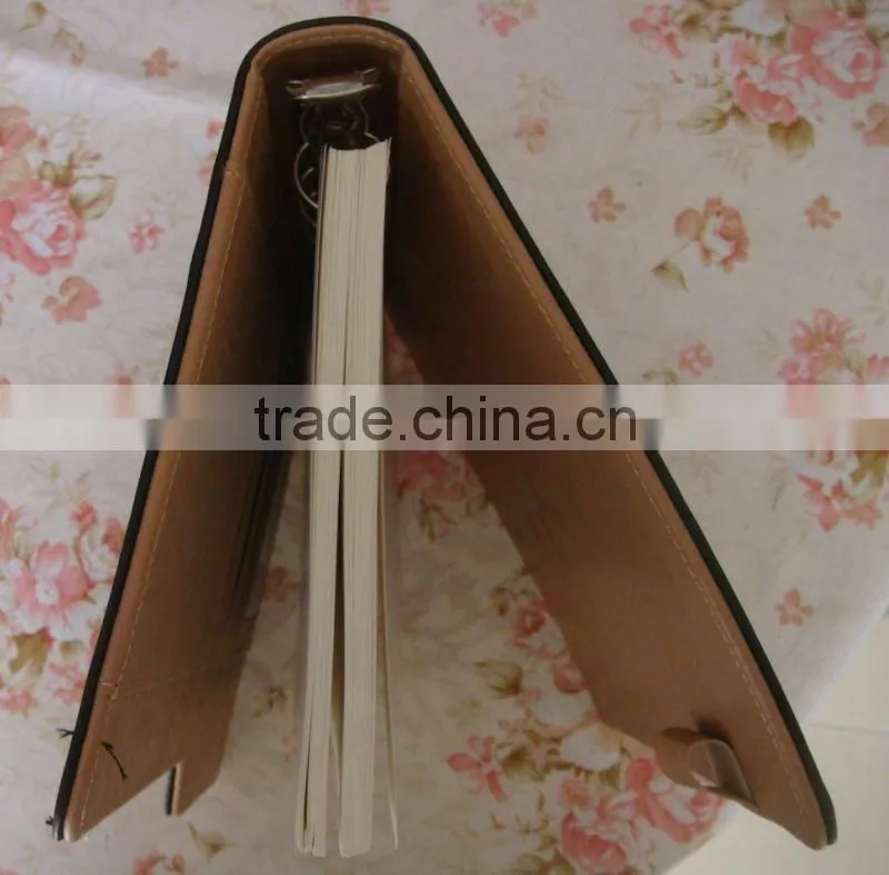 a4 spiral notebook ,pu leather notebook
