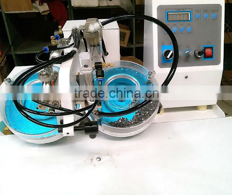 Hangzhou Baofeng Decristal double-plate ultrasonic rhinestone setting machine for sale
