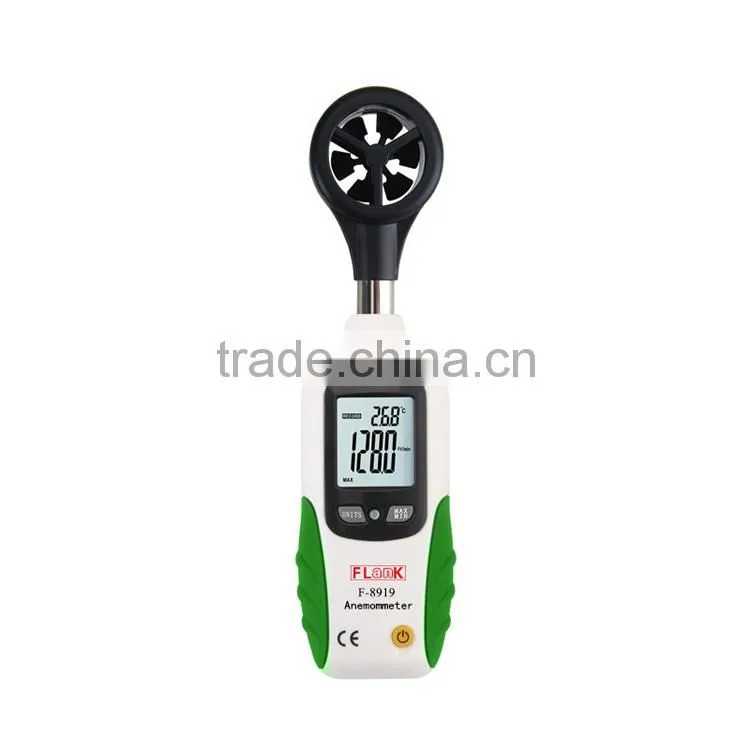 Multi-function Display Temperature Wind Speed Anemometer 25m/s Vane Anemometer