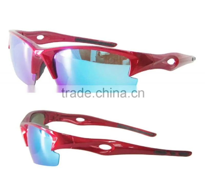 Half-frame sports sunglasses,sports sunglasses,Uniquely shaped frame foot