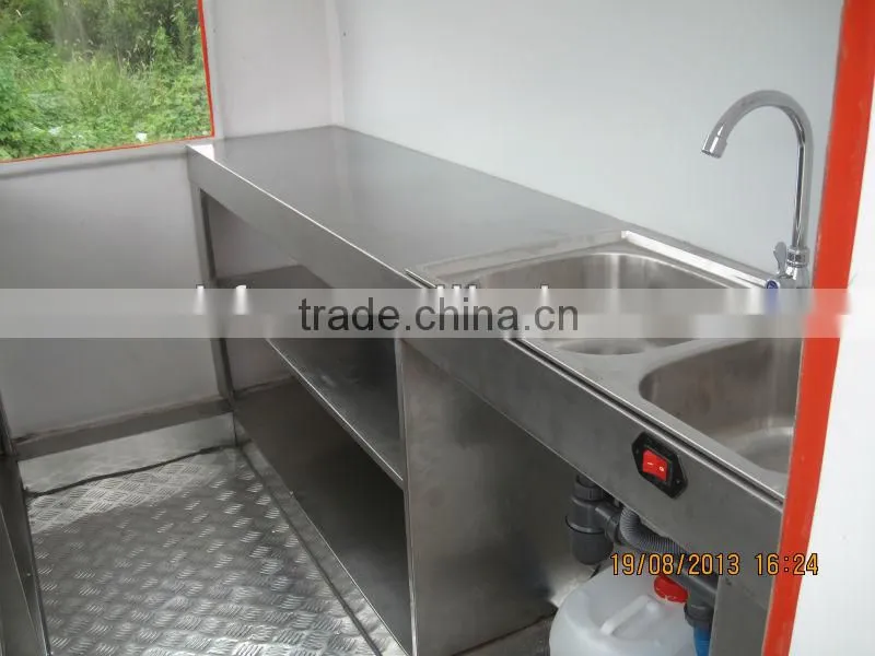chinese electric food truck equipment Mobile fast food truck for sale