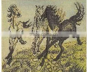 animal horse mosaic art patterns