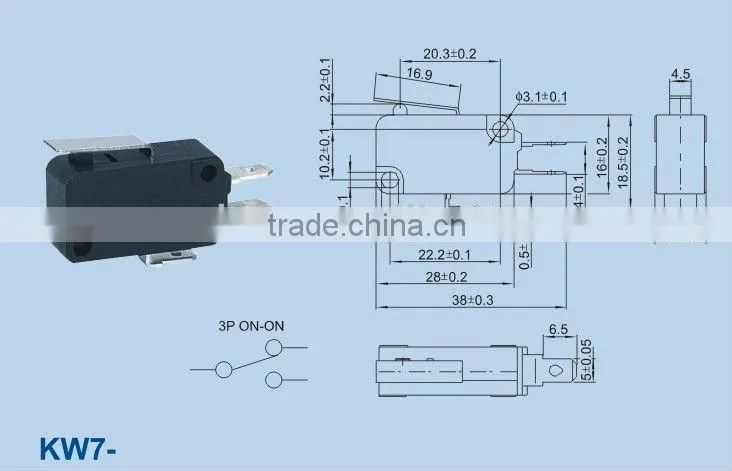 momentary micro switches t125 5e4
