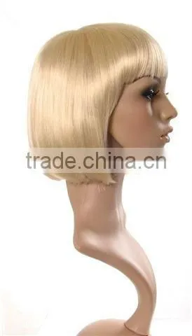 100% Virgin Silk Top Natural Blonde Jewish Wigs