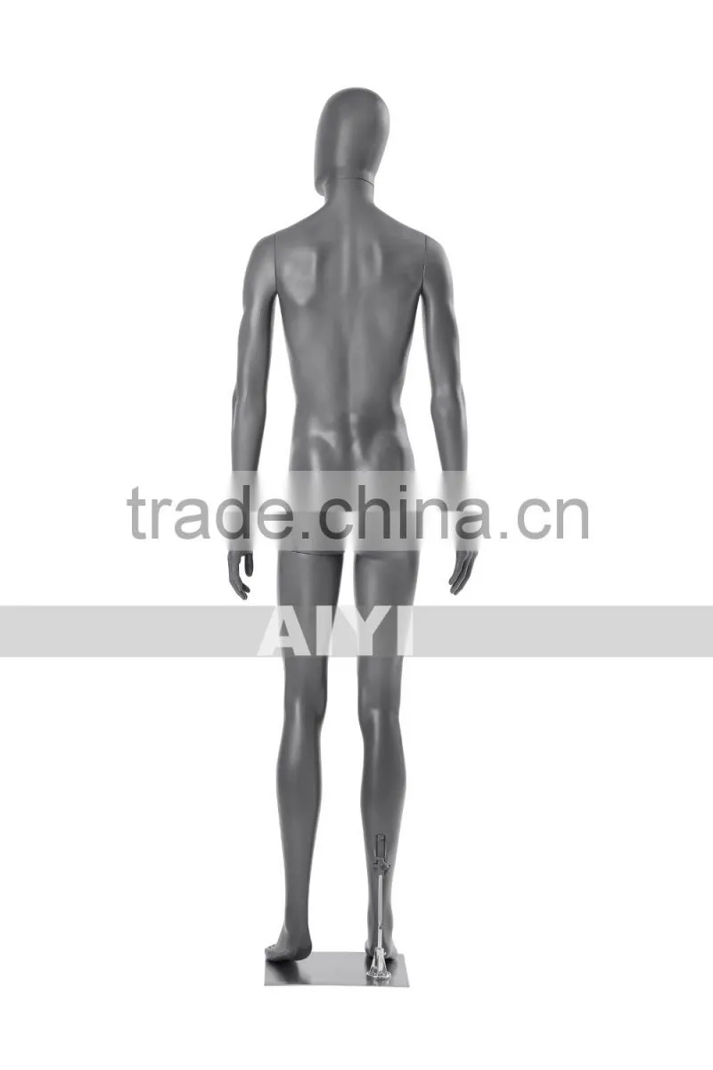 Adjustable different poses plastic full body male mannequin