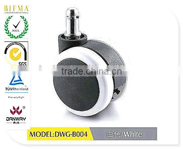 2015 New Furniture caster wheels for supermarket car / PA+PU casters with stem 60mm DWG-B004