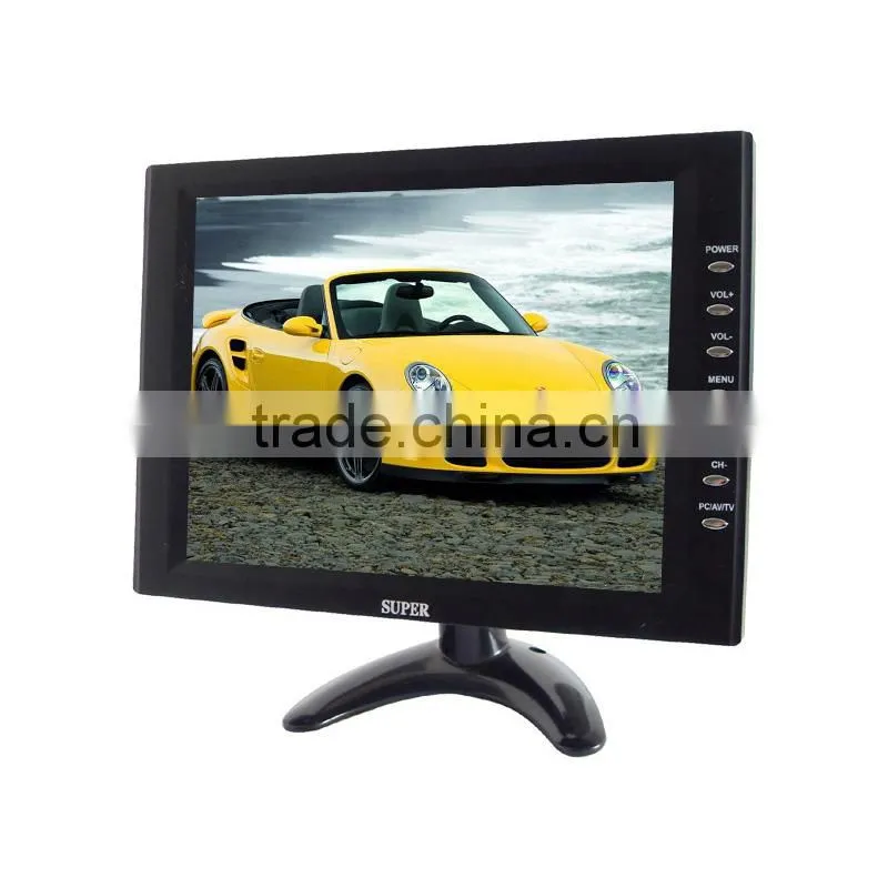 Factory direct small size 10" flat screen/10 inch lcd tv monitor
