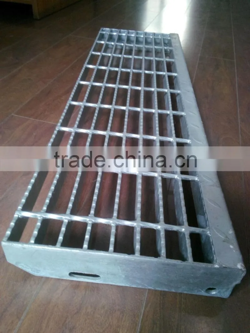 hot dip galvanized g255/30/100 steel grating factory